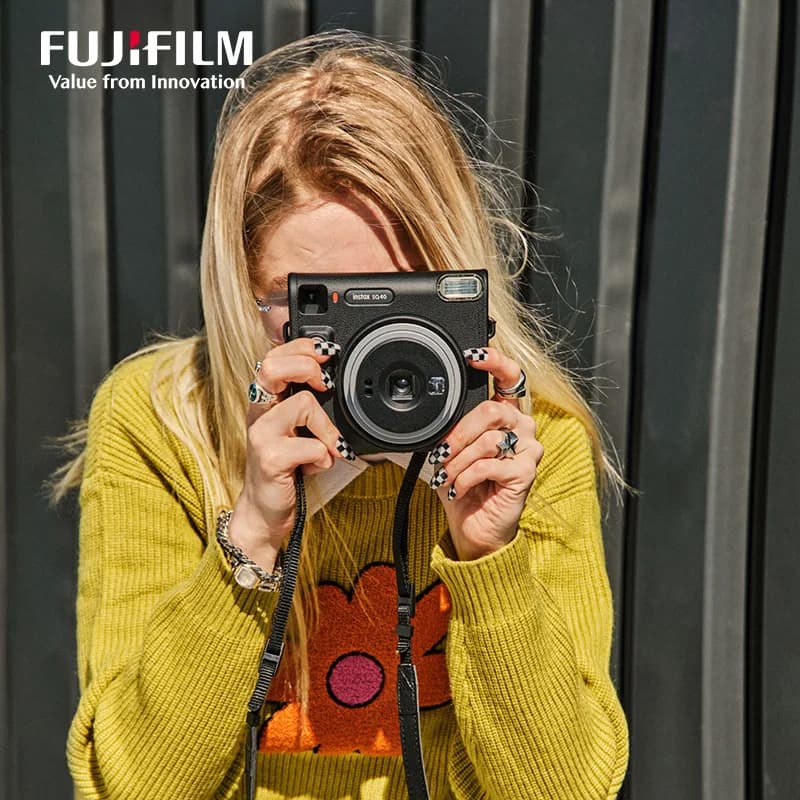 كاميرا Fujifilm Instax SQUARE SQ40 جديدة أصلية فيلم Instax Square بحافة بيضاء قابل للاختيار 20/40 ورقة أفلام Instax Square - 4
