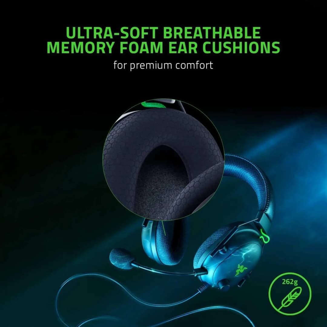 Razer BlackShark V2 USB gaming sound card earphones with wired head mounted gaming passive noise reduction EQ adjustment - 3