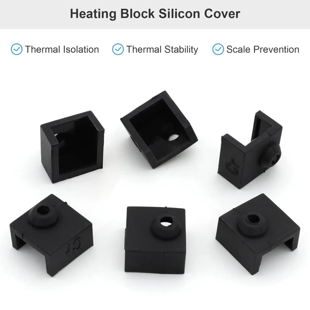 CREALITY Hotend Silicone Sock,  for Creality Ender 3/3 Pro/3 V2, Ender 5/5 Plus/ 5 Pro, CR 10 Series, 3D Printer Hotend - 4