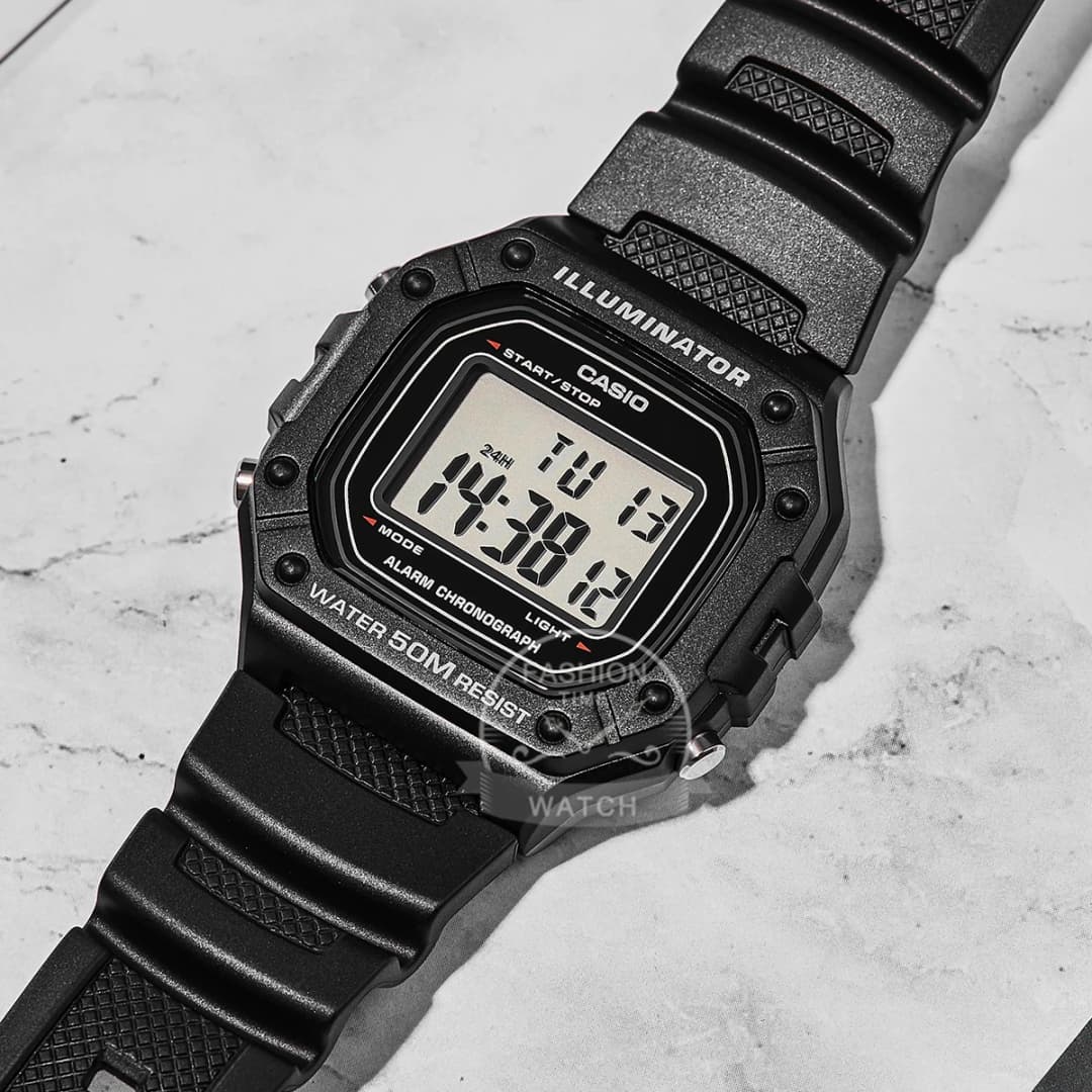 Casio watch for men top luxury set military LED relogio digital watch 50m Waterproof sport watchs W-218H-1A/2A/3A - 2