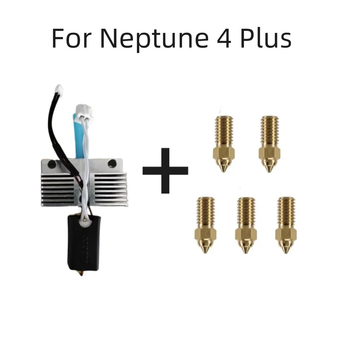 طابعة ELEGOO Neptune 4 ماكس/بلاس هوت إند ومجموعة 5 فوهات مجمعة بالكامل مع بكرة مزدوجة ومحرك دفع مباشر رسمية ثلاثية الأبعاد - 6