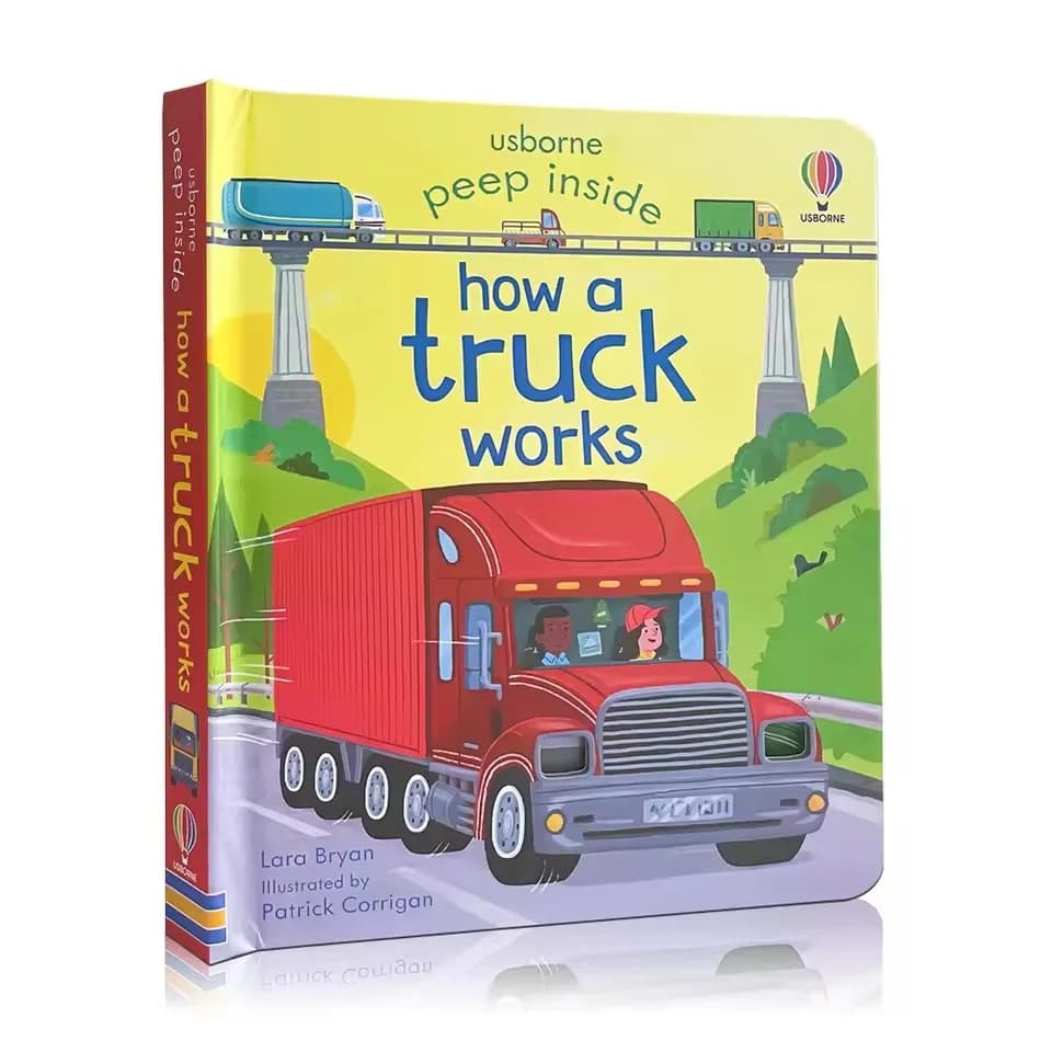 كتاب صور تعليمي للمعرفة العلمية من سلسلة Usborne Peep Inside لتعلم اللغة الإنجليزية وقراءة ما قبل النوم - 2
