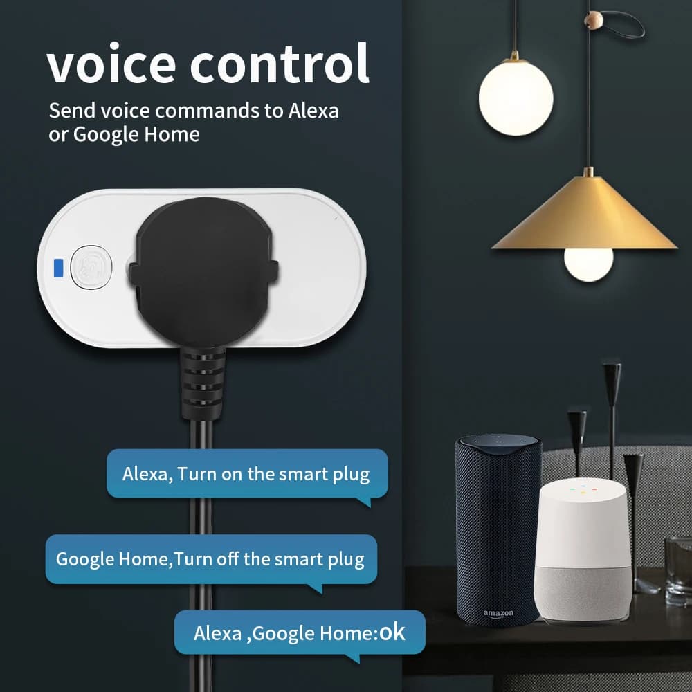 محول TNCE Tuya بقابس برازيلي 16/20A، مقبس WIFI أو zigbee3.0 مع مراقبة الطاقة، تحكم ذكي في المقبس، صوت Google Home وAlexa - 6