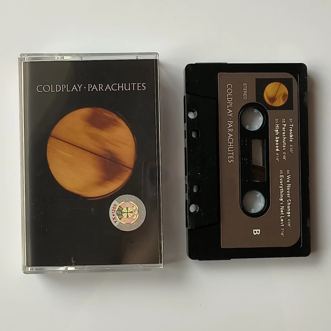 Classic Coldplay Music Tape A Rush of Blood to the Head Album Parachutes Cassettes Cosplay Recorder Soundtracks Box Party Music - 2
