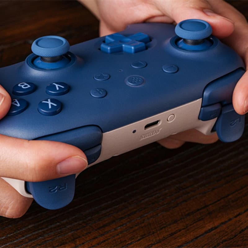 8BitDo Ultimate 2C لسويتش، وحدة تحكم لاسلكية بلوتوث، جيمباد Ultimate C، سلسلة جديدة، نسخة مبسطة معاد تصميمها - 6