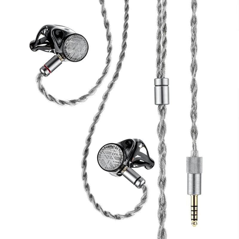 MOONDROP METEOR 1DD+2BA+4PLANAR IEMS Wired in-ear headphones multi-unit hybrid 4.4mm balanced 3.5mm plug - 2