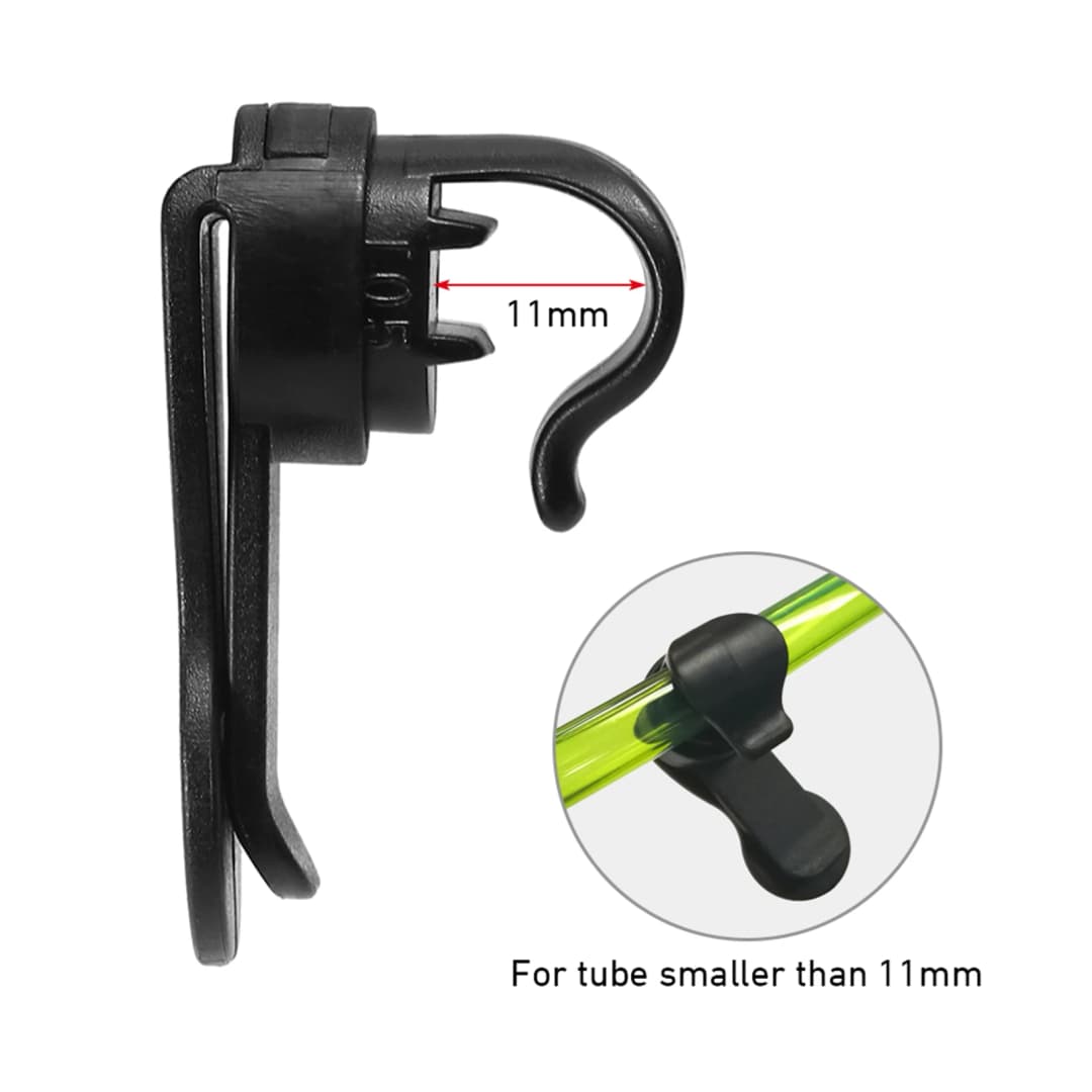 Magnetic Tube Clamp Water Bag Hose Clamp Removable Water Bag Pack Retainer Magnetic Hose Holder Water Bag Hose Fixing Device - 2