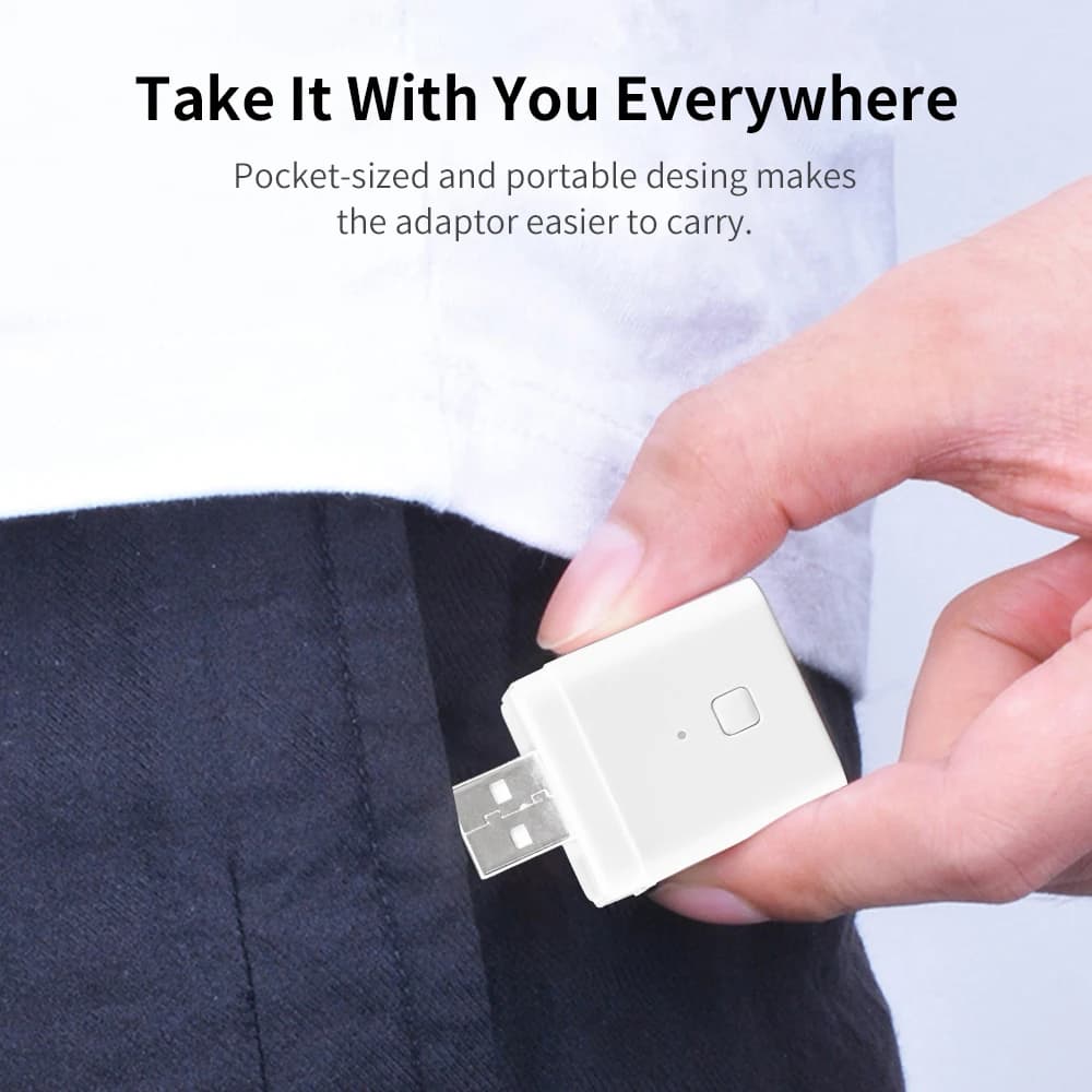 محول ذكي واي فاي/زيغبي مايكرو USB، مفتاح 5V، محول طاقة USB ميني 1 2 3، تحكم ذكي عبر أليكسا جوجل هوم ياندكس أليس - 6