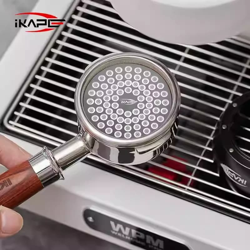 IKAPE شاشة إسبريسو V2Puck لصنع القهوة شاشة فلتر دقيقة ترقية بارستا منزلي 51/54/58MM أداة قهوة احترافية - 3