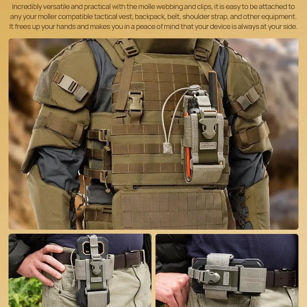 Ulefone Armor Holster Multi-Purpose Phone Pouch Waist Bag Multi-Purpose Bag - 4
