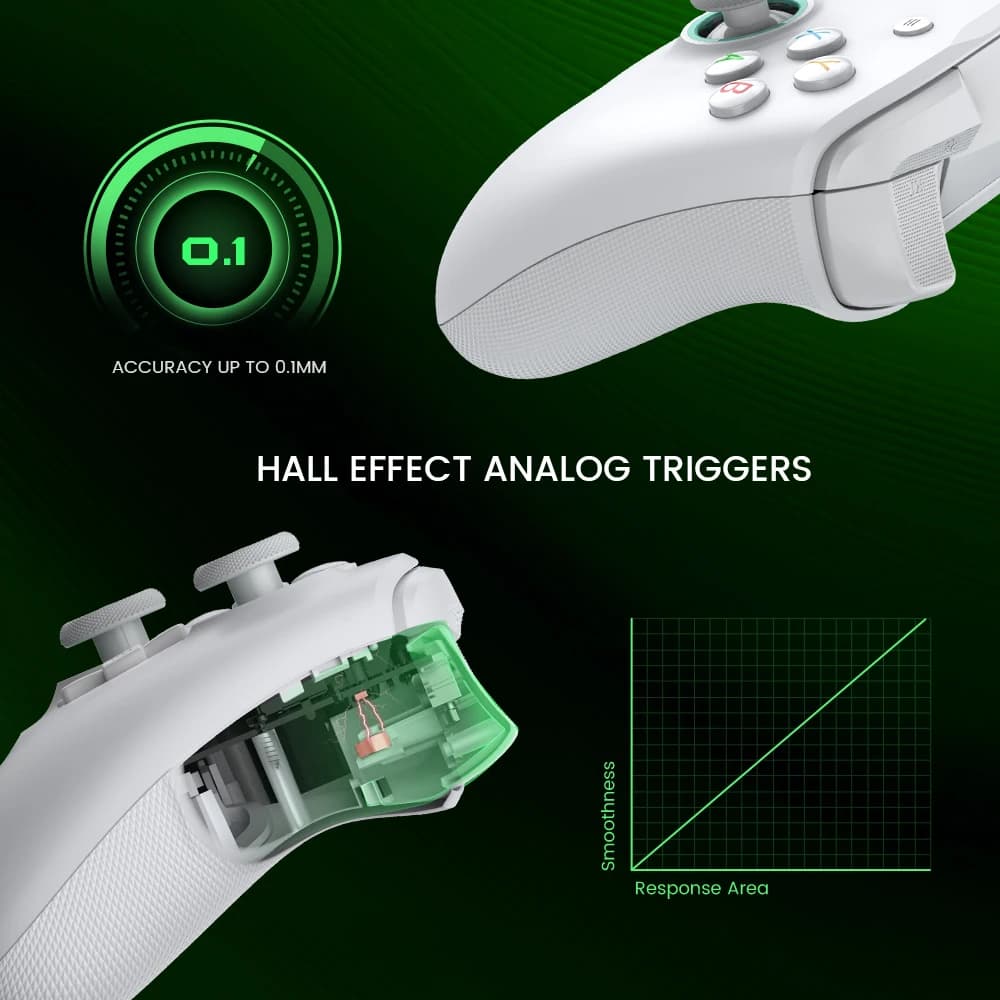 وحدة تحكم GameSir G7 SE السلكية لـ Xbox Series X وS وOne مع عصا تحكم بتأثير Hall لأجهزة الكمبيوتر - 4