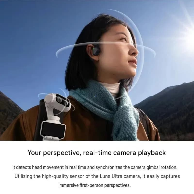 Official Original Insta360 POV Head Tracker for Insta360 Luna Ultra, First-person Head Tracking Module in Stock! - 3