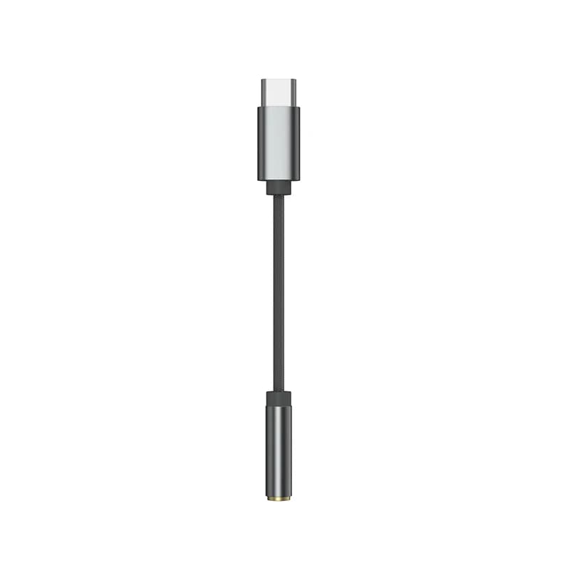 كابل KZ AM01 من Type-C إلى محول صوت 3.5 ملم 32 بت/384 كيلو هرتز محول DAC عالي الدقة + مكبر IC بشريحة مزدوجة لكابل سماعة الأذن