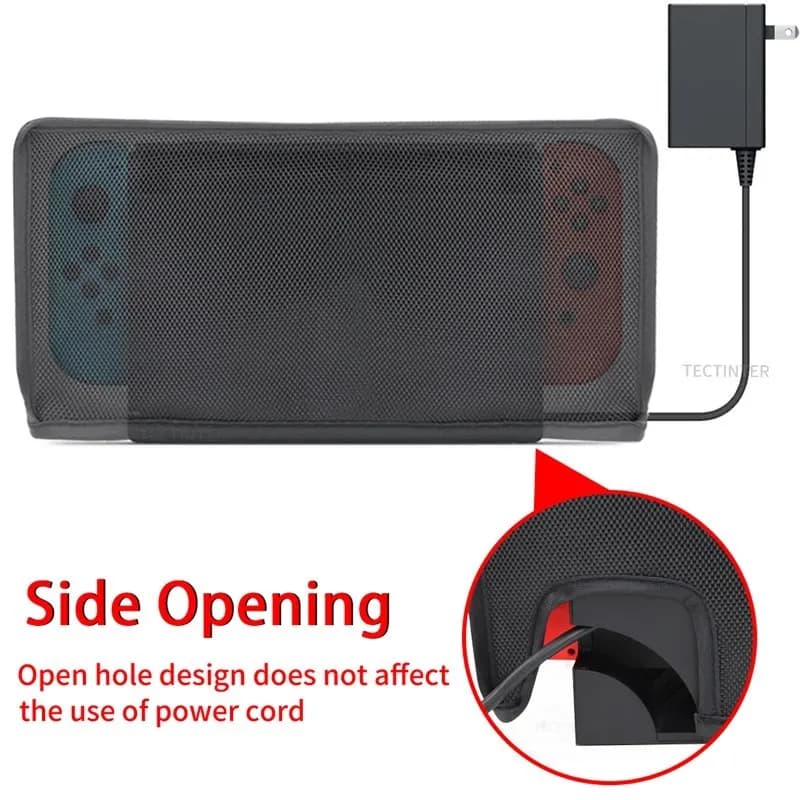 غطاء واقي من الغبار لوحدة تحكم الألعاب Nintendo Switch & OLED، غطاء واقي من الخدوش والماء - 3