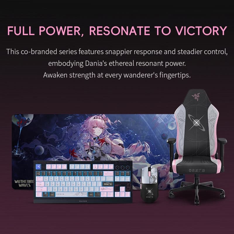 لوحة ماوس Razer Gigantus V2 إصدار Denia من Razer x Wuthering Waves للالعاب - 5