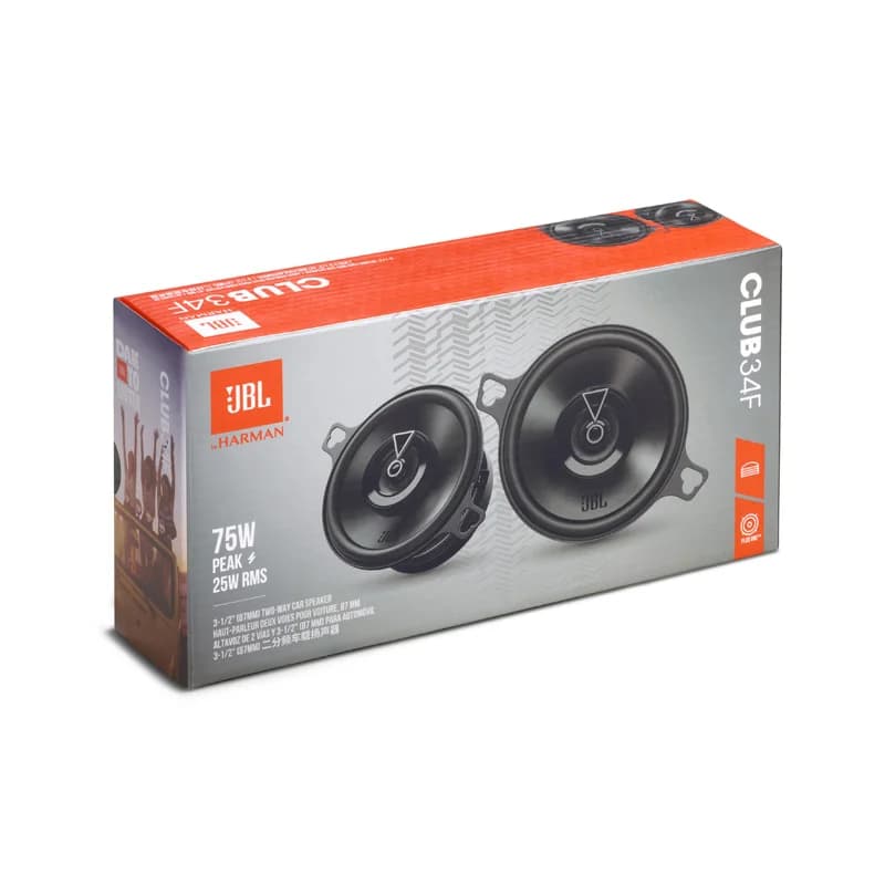 سماعة سيارة JBL مقاس 3.5 بوصة، سماعة تويتر محورية، سماعةサブ ووفر متوسطة المدى، سماعة ستيريو أصلية رسمية من JBL طراز GX328 - 5