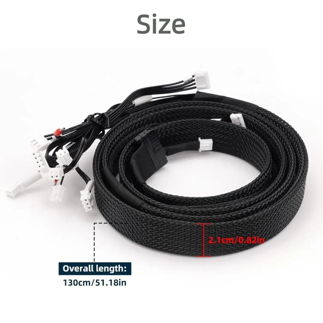 Creality Sprite extruded modified version -long cable Extruder Extenaion Cables Assembly Kit  Ender-3，Ender3 Max Neo, V2 NEO - 3