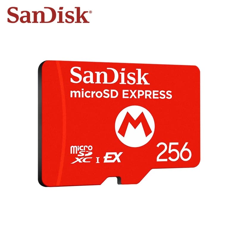 بطاقة ذاكرة SanDisk Professional Nintendo Switch 2 microSD EXPRESS بسعة 256 جيجابايت، بطاقة ذاكرة فلاش أصلية لجهاز الألعاب Switch2، بسرعة قصوى 880 ميجابايت - 5