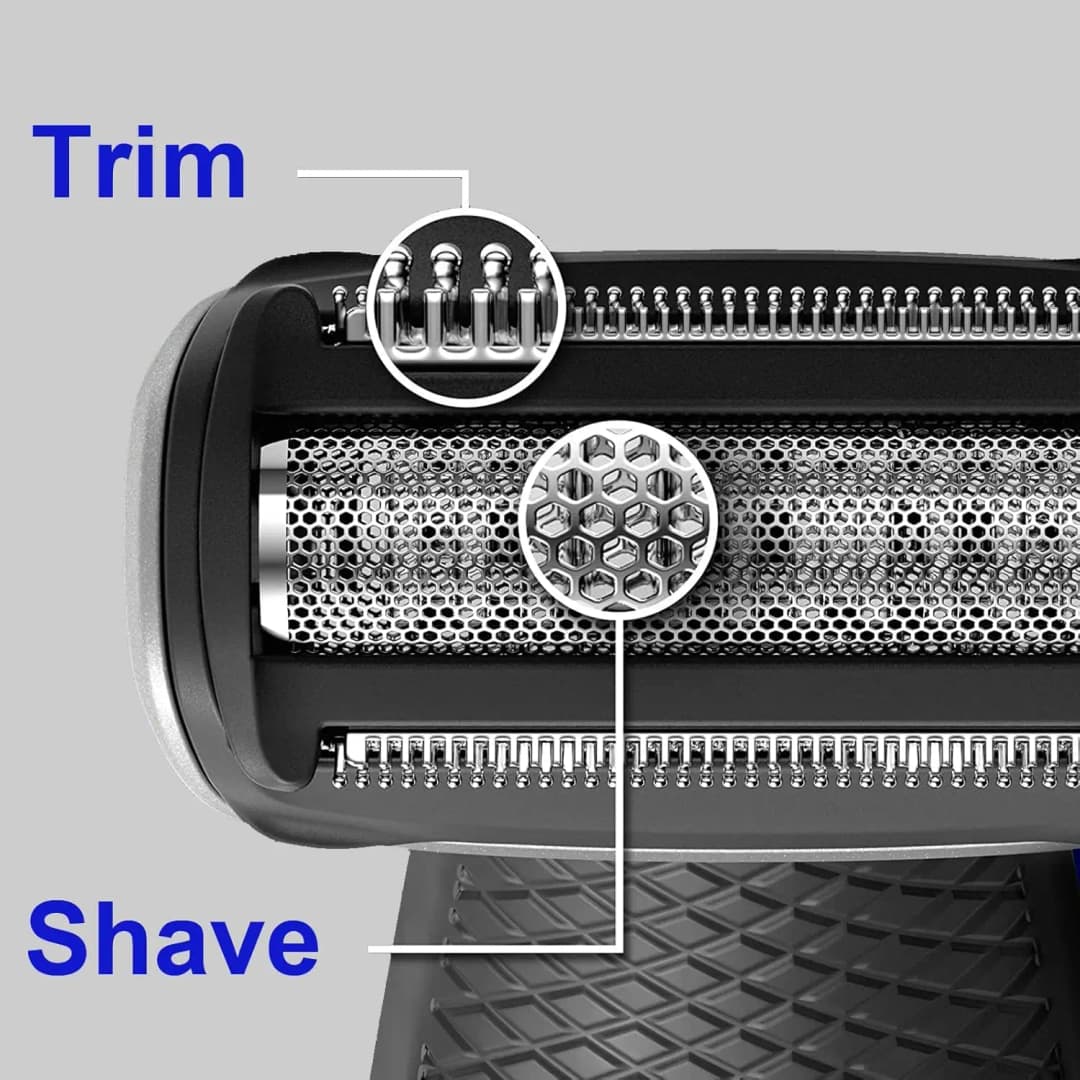 رأس استبدال لماكينة تشذيب الجسم LISI BG2000 مناسب لماكينات فيليبس نوريلكو Bodygroom BG7040 BG7030 BG5025 BG2020 BG2039 - 3