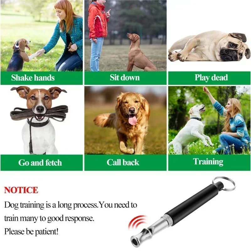 Multicolor Ultrasonic Dog Training Deterrent Whistle Dog Whistle To Stop Barking Bark Control Dogs Training Deterrent Whistle - 5