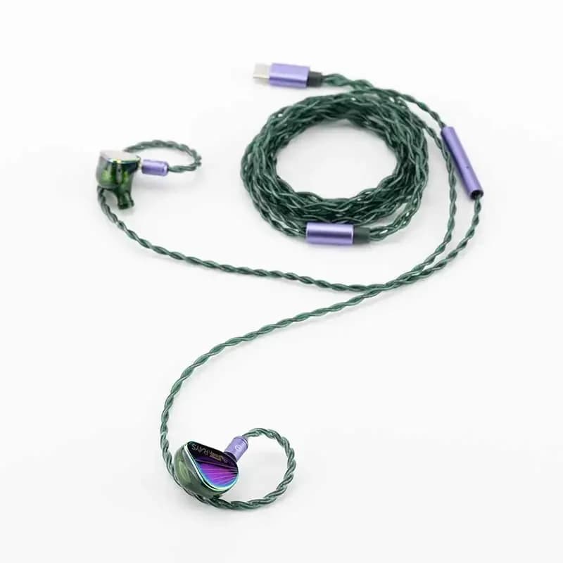 سماعات MOONDROP RAYS USB-C DSP للألعاب مع ميكروفون Al Denoise فك ترميز Hi-Fi بطاقة صوت الألعاب احترافية lEMs |طلب مسبق - 5