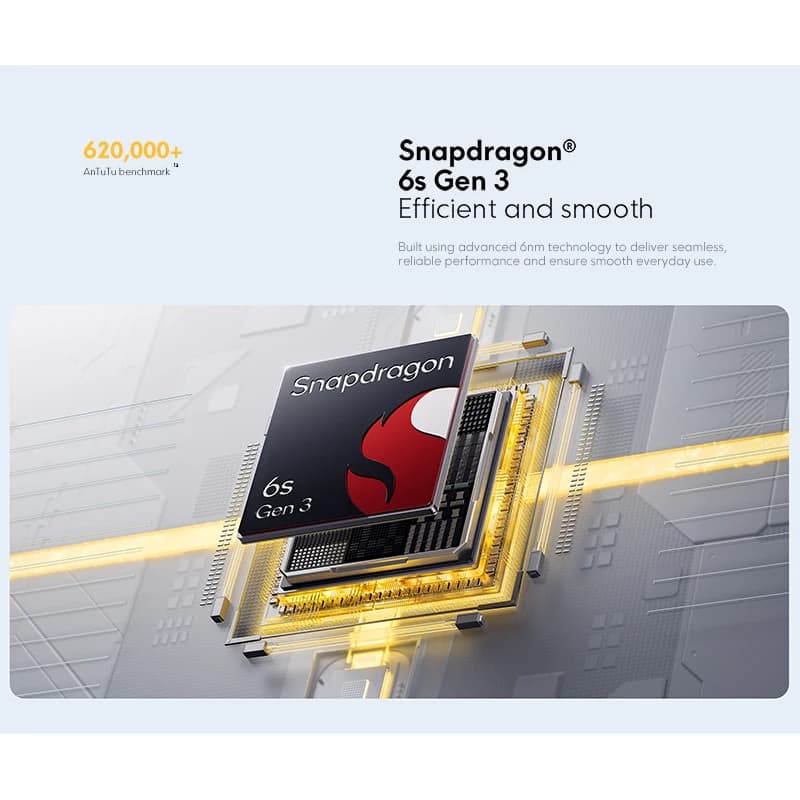 هاتف POCO M8s 5G الإصدار العالمي معالج Snapdragon® 6s من الجيل الثالث شاشة 6.9 بوصة FHD+ DotDisplay بمعدل تحديث 144 هرتز بطارية 7000 مللي أمبير كاميرا رئيسية 50 ميجابكسل - 6