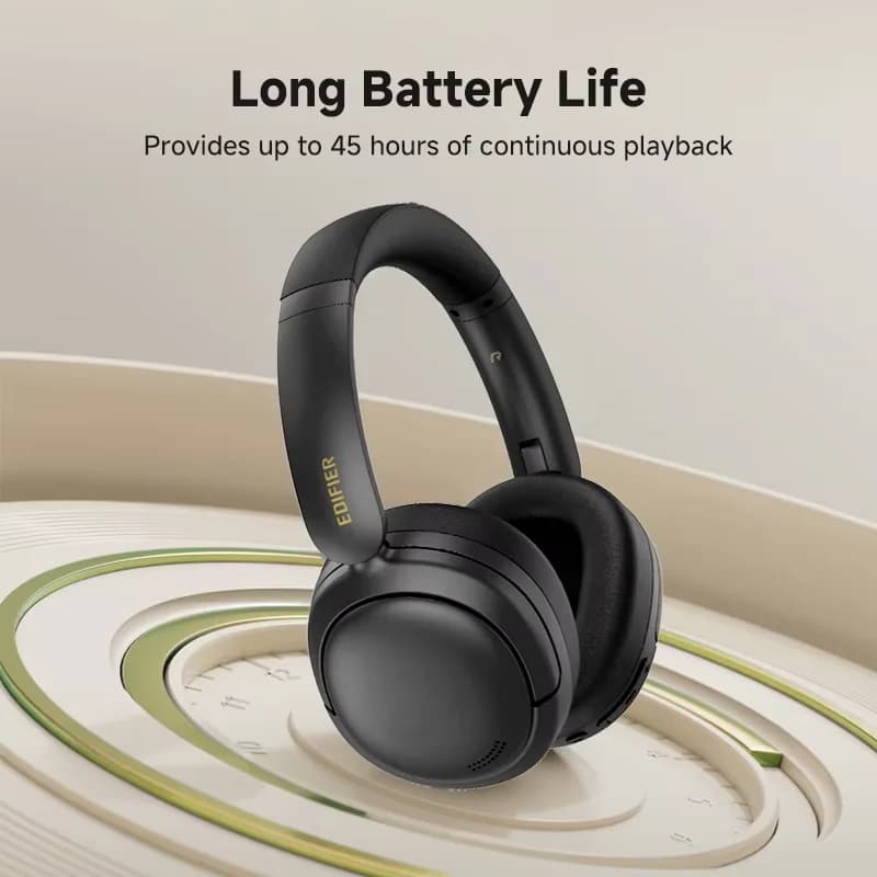 Edifier W800BT SE Over-ear Headset Wireless Bluetooth Headphones Bluetooth 5.4 Gaming Mode 45H Battery Life with Microphone - 5