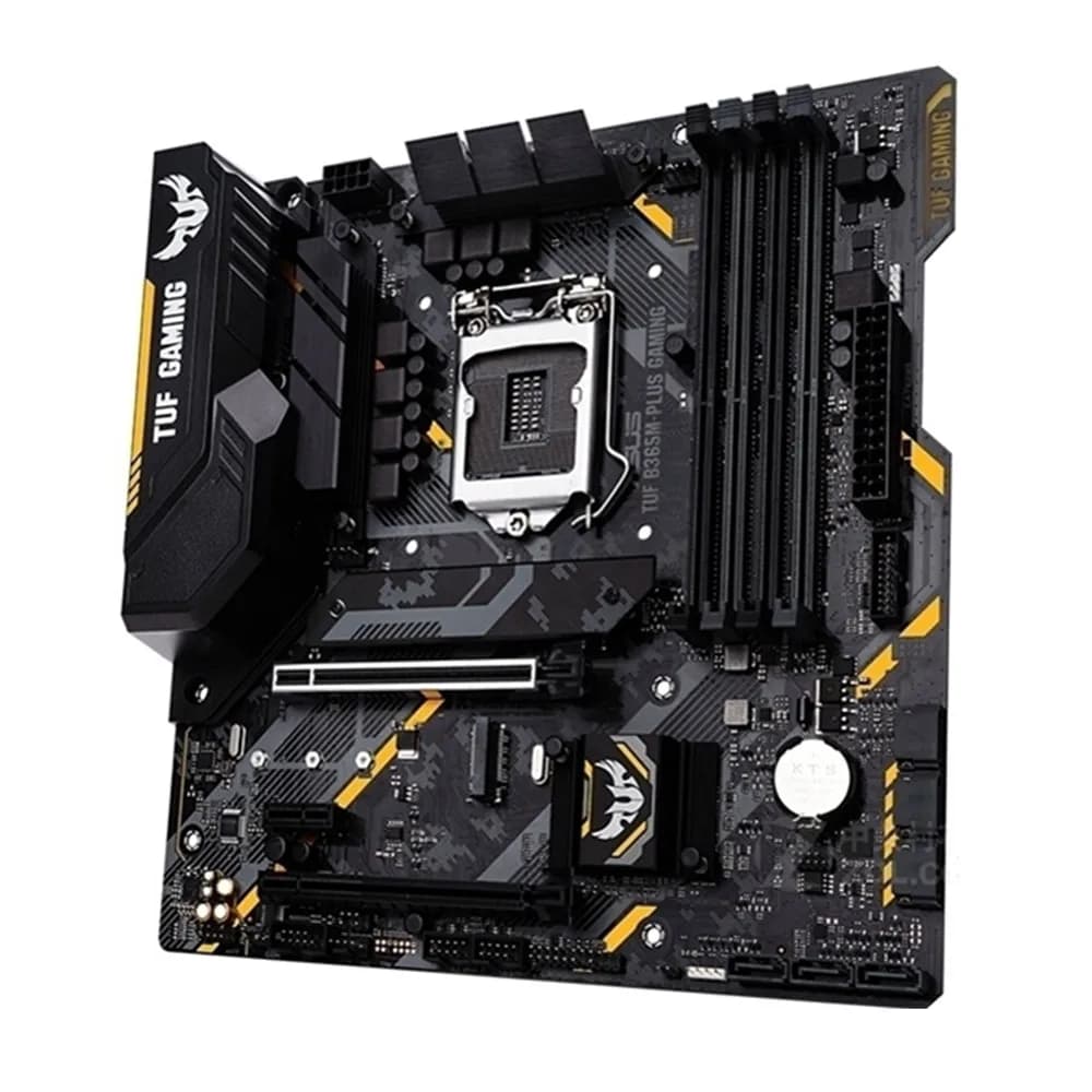لوحة أم ASUS TUF B365M-PLUS GAMING بسعة 64 جيجابايت، ومقبس LGA 1151، وذاكرة DDR4، وMicro ATX B365، مختبرة 100% وتعمل بشكل كامل - 4
