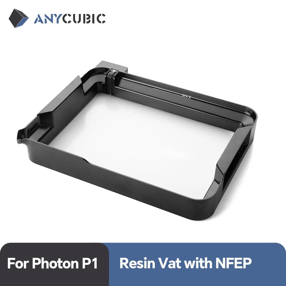 إكسسوارات Photon P1 P1 Max من ANYCUBIC، شاشة LCD، 2/5 قطع فيلم FEP، لوحة بناء، خزان راتنج، مجموعة طباعة - 6