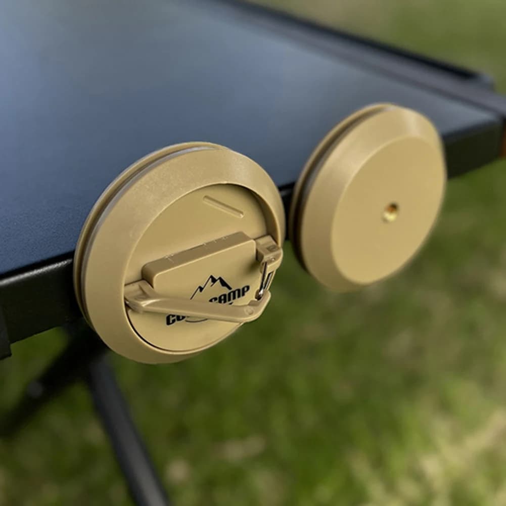 Camping Tent Magnetic Hook Strong Magnetic Portable Camping Lamp Hanging Buckle Hook Outdoor Canopy Magnet Snap Clip Hanger - 4