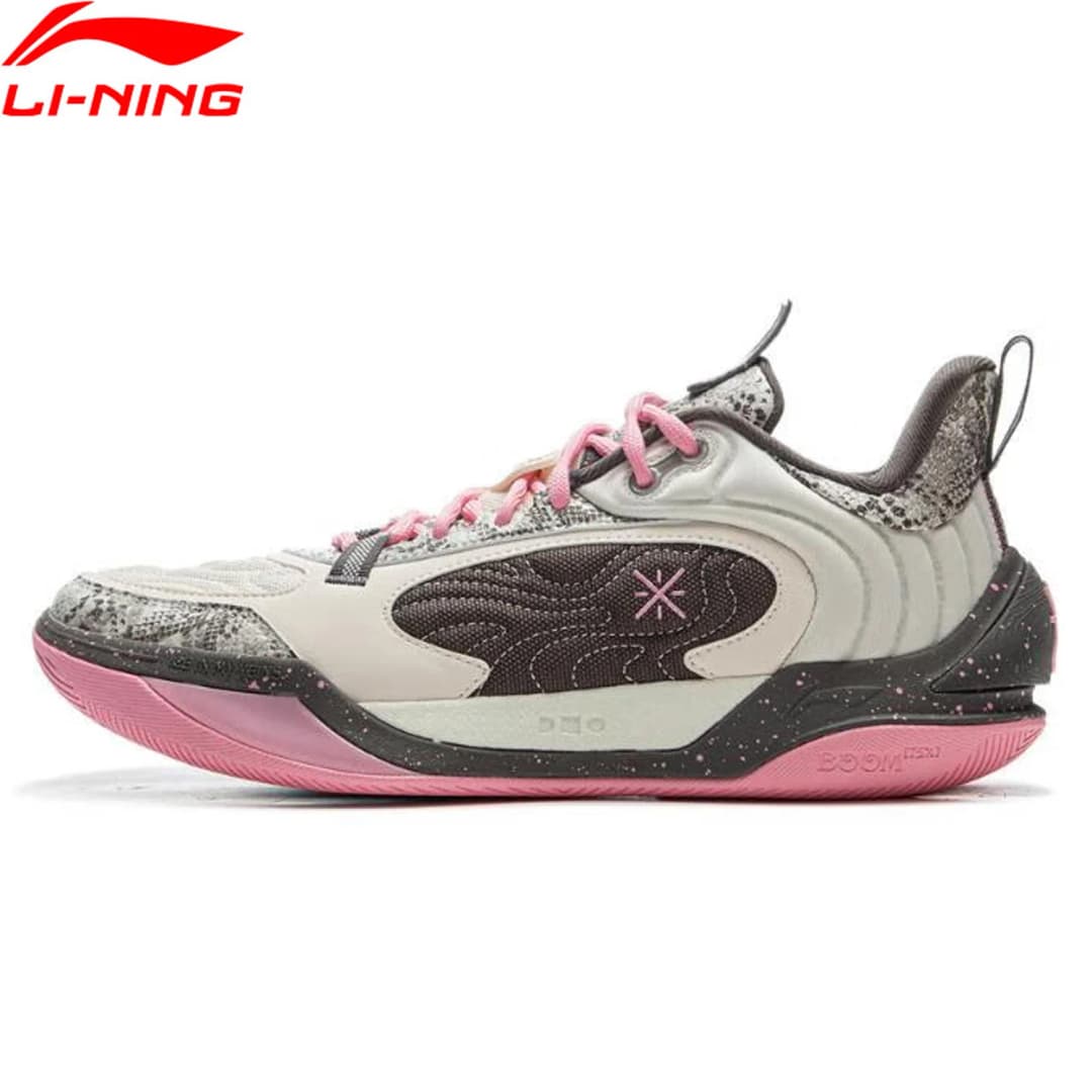 أحذية كرة السلة للرجال من لي نينغ WADE ICE 2 V2 BOOM وسادة دعم ثابت أحذية رياضية من لي نينغ ABPV001