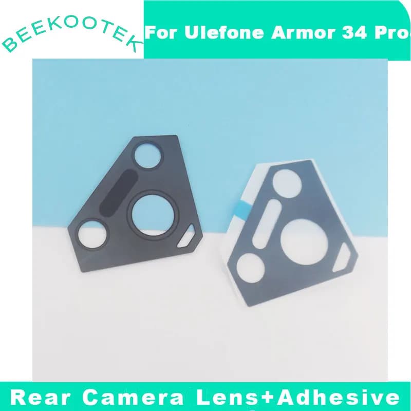 غطاء عدسة الكاميرا الخلفية الأصلي لـ Ulefone Armor 34 Pro مع لاصق لهاتف Ulefone Armor 34 Pro الذكي