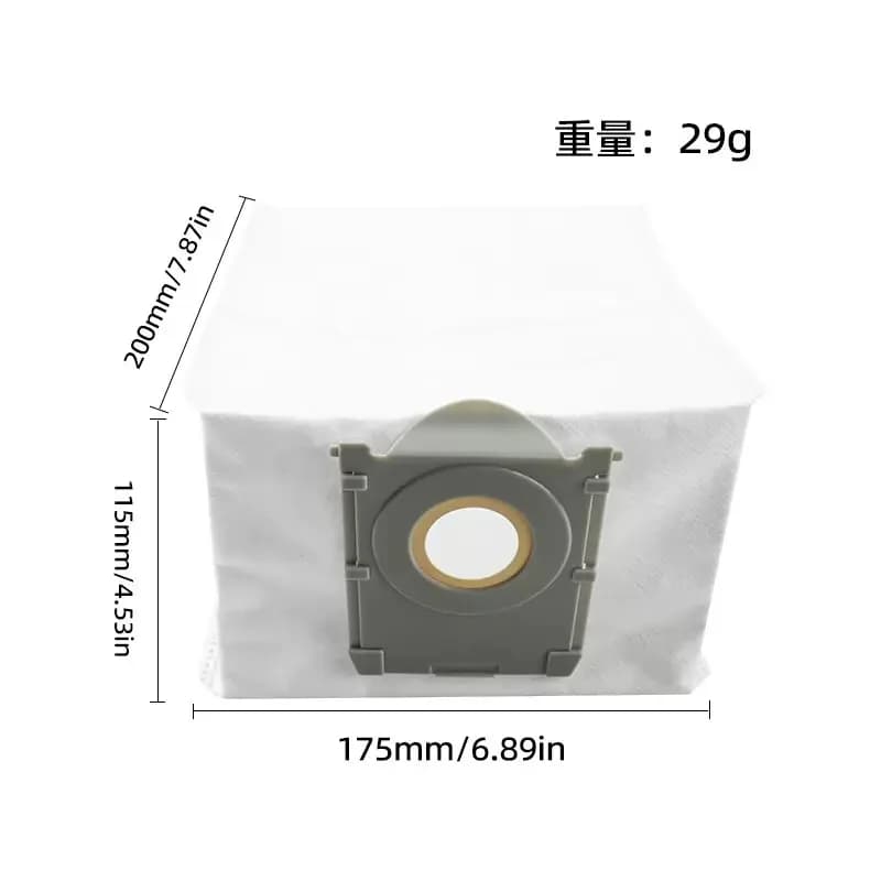 ECOVACS T80 PRO OMNI / T80 OMNI Vacuums Cleaner Main Roller Mop Cloth Side Brush Dust Bag HEPA Filter  Replacement Accessories - 5