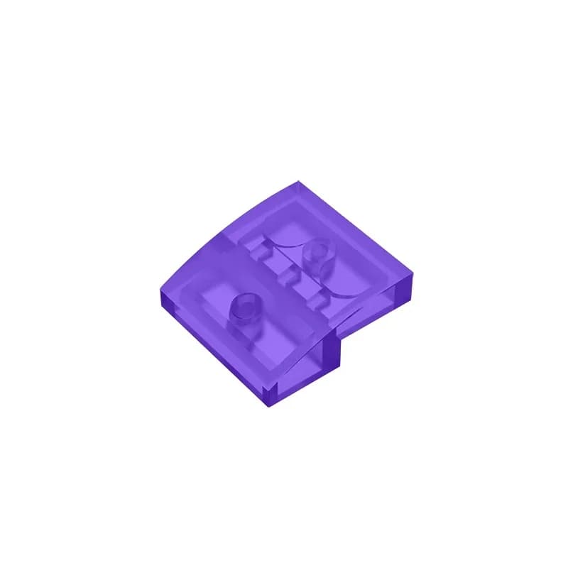 Gobricks GDS-659 منحدر، منحني 2 × 2 متوافق مع ليغو 15068 قطعة من مكعبات البناء التعليمية للأطفال DIY - 2