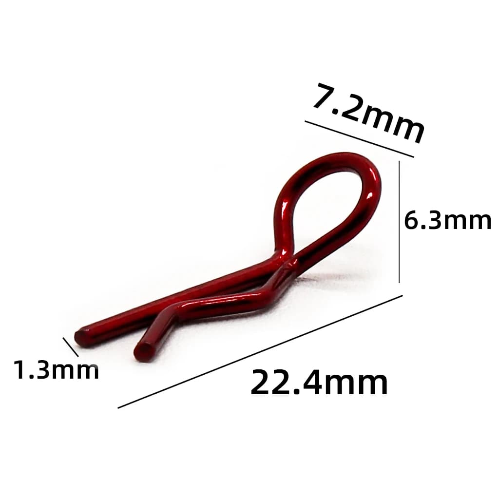 RC Car Body Shell Clips Pin Buckle 1/10 1/12 1/16 for Traxxas Hsp Redcat Rc4wd Tamiya Axial scx10 D90 Hpi RC Car Parts Accs - 2