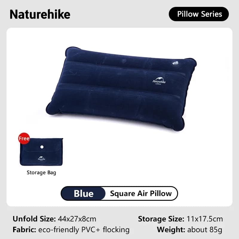 وسادة هوائية قابلة للنفخ من Naturehike خفيفة الوزن مناسبة للسفر والتخييم - 5
