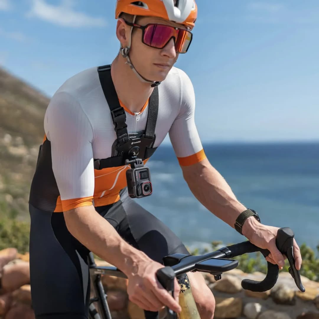 إطار حماية رأسي أفقي Insta360 Ace Pro 2 / Ace Pro مع إطلاق سريع، قفص تركيب الكاميرا الرسمي - 5