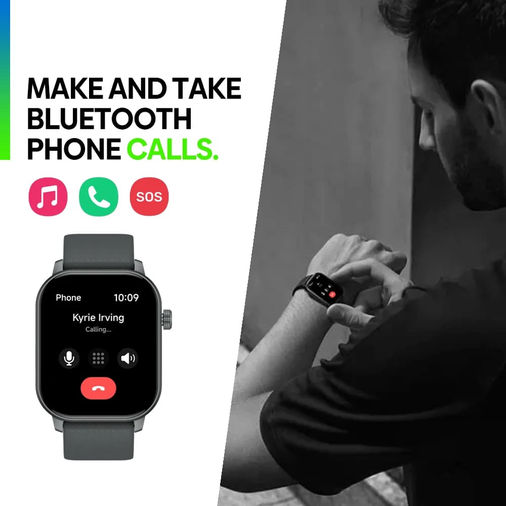 New 2025 Zeblaze GTS 3 GPS Sport Smartwatch Voice Calling 2.01" Display Heart Rate SpO2 Stress Tracking Smart Watch for Men Lady - 3