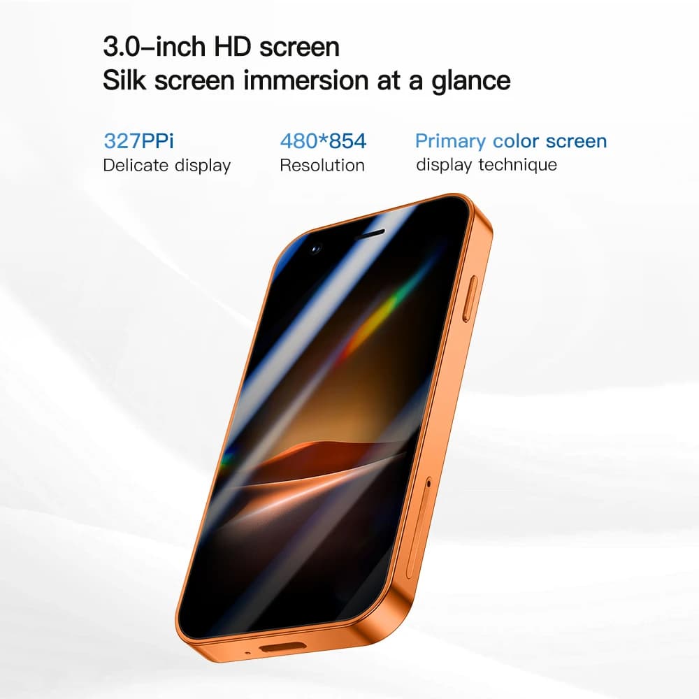 هاتف ذكي SOYES A17 Mini أندرويد 8.1 شاشة 3.0 بوصة ذاكرة وصول عشوائي 2 جيجابايت ذاكرة داخلية 16 جيجابايت شريحتين انتظار متجر Play 3G هاتف صغير - 3