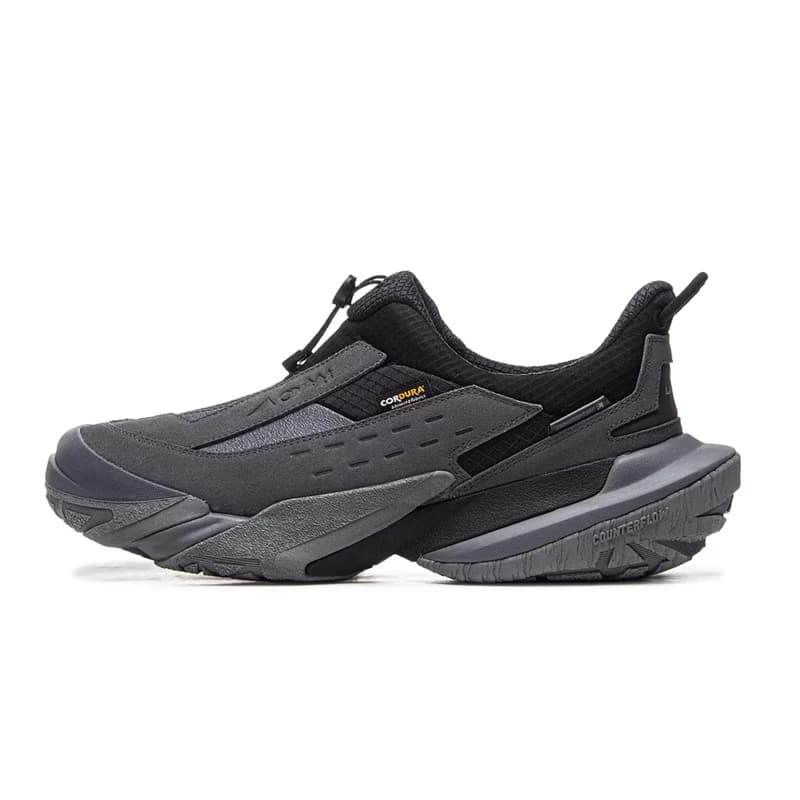 أحذية مشي وتخييم Li Ning CF Mountain Trail Lite، تصميم ريترو خفيف الوزن مقاوم للانزلاق والاهتراء، للرجال والنساء - 2