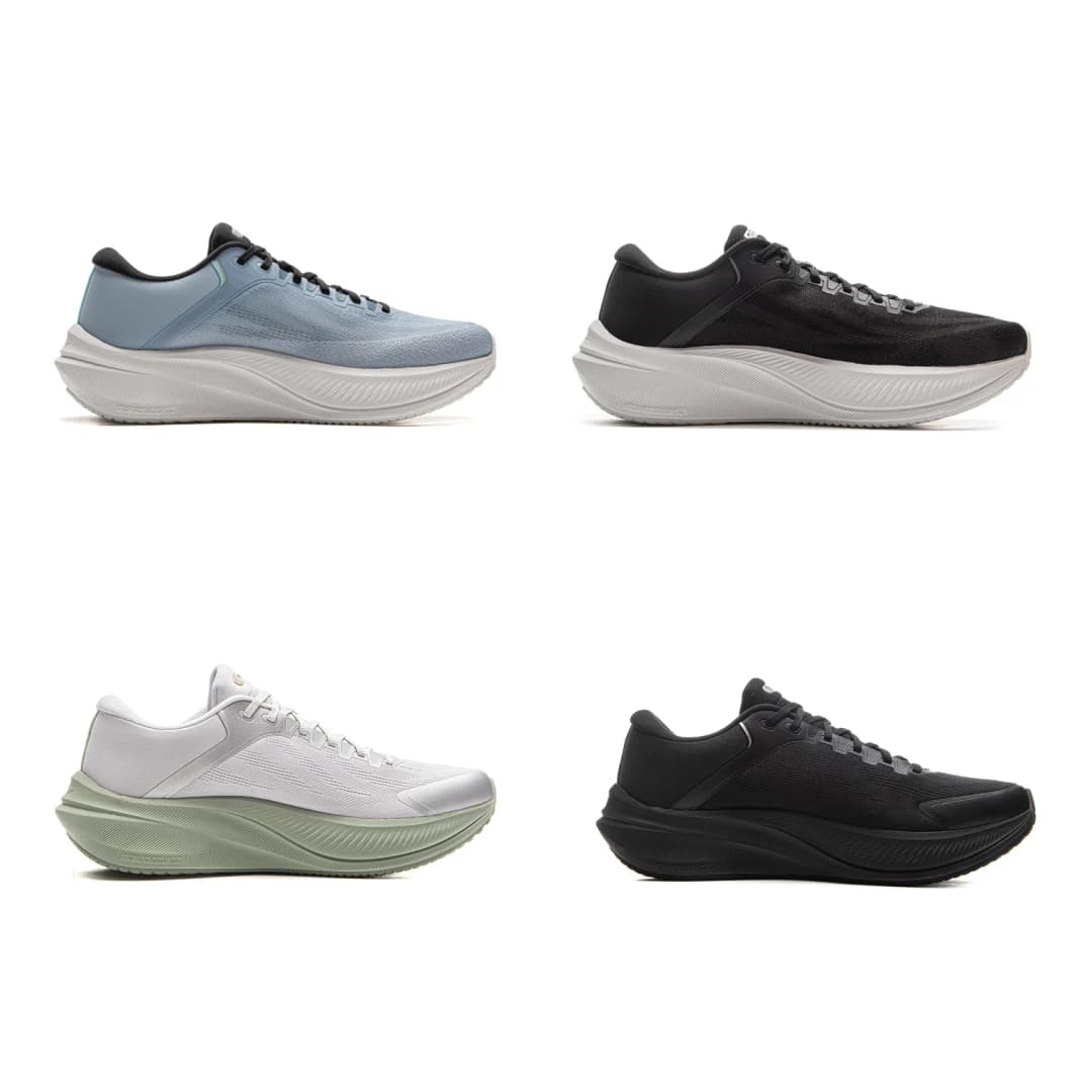 Li-Ning Men's YUEYING 5 Optimized Cushion Running Shoes with Wide Toe Box TEMPO BOUNSE Reflective LiNing Sneaker ARHV015 ARHW003 - 2