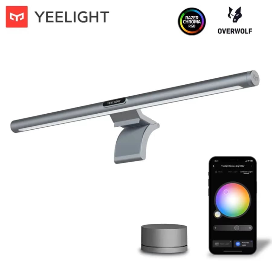 YEELIGHT شريط إضاءة الشاشة برو حماية العينين قراءة ذكية مصباح كمبيوتر شخصي عرض إضاءة معلقة تحكم بالتطبيق من mi home - 2