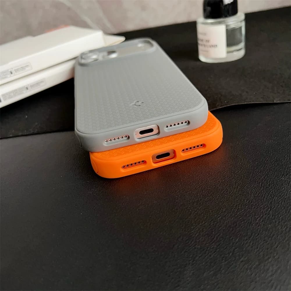 Spigen For iPhone 18 17 Pro Max 16 Plus 15 14 13 12 Pro Max Air Soft Case For Magsafe Magnetic Wireless Charge Shockproof Cover - 4