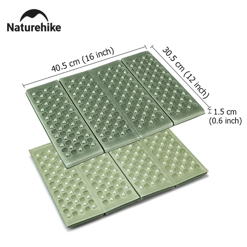 بساط تخييم من Naturehike خفيف الوزن قابل للطي بساط صغير محمول قابل للطي بساط نزهة خيمة بساط نوم بساط شاطئ للمشي لمسافات طويلة في الهواء الطلق - 5