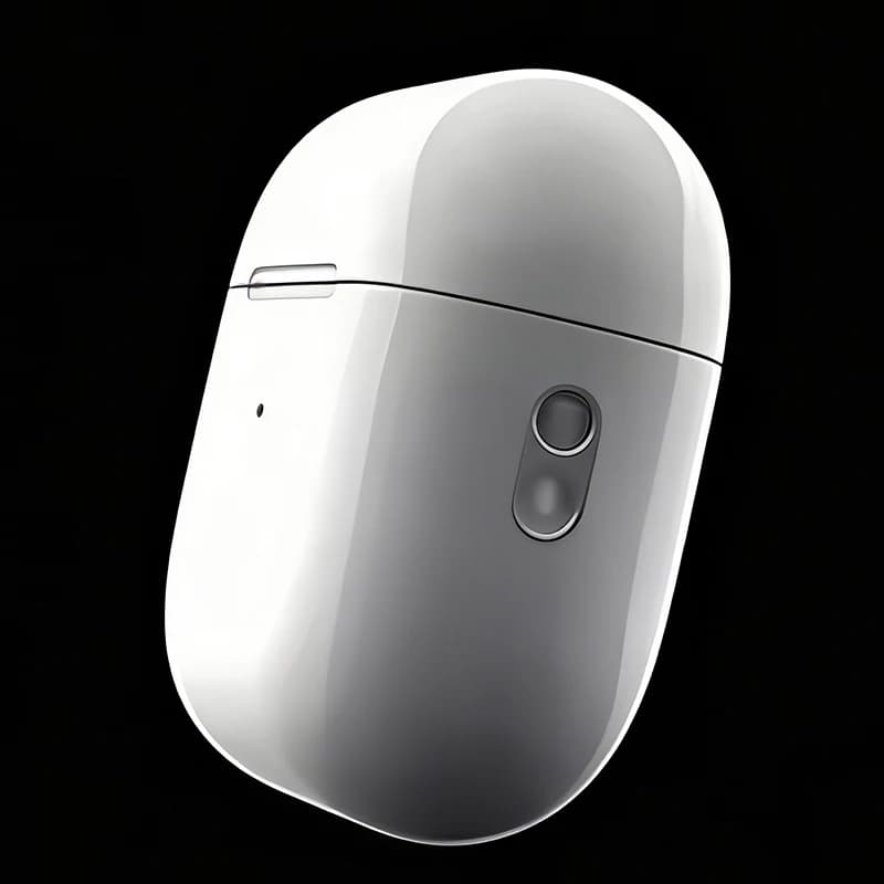 New Wireless Bluetooth Headphones Earphones With Mic Charging Case Clear Sound Long Playtime Compatible With All Smartphone - 2