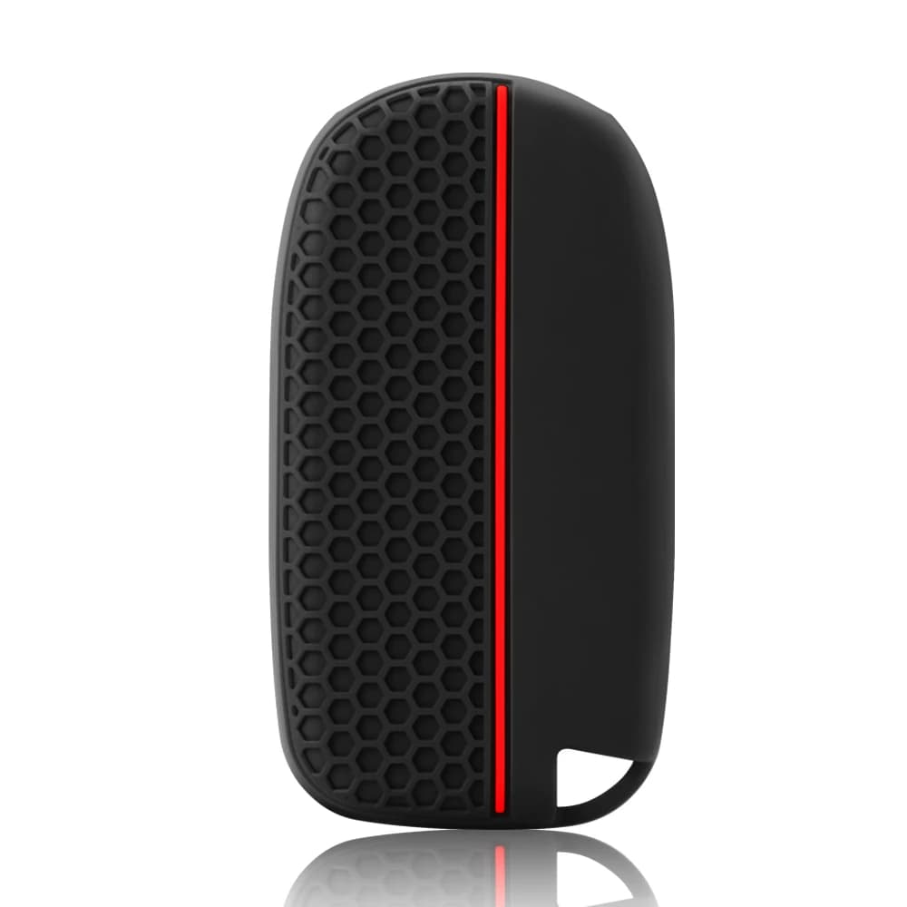 Silicone Car Key Cover Case For Dodge Ram Charger Journey Durango Jeep Grand Cherokee Chrysler Keyless Fob Shell Holder - 5