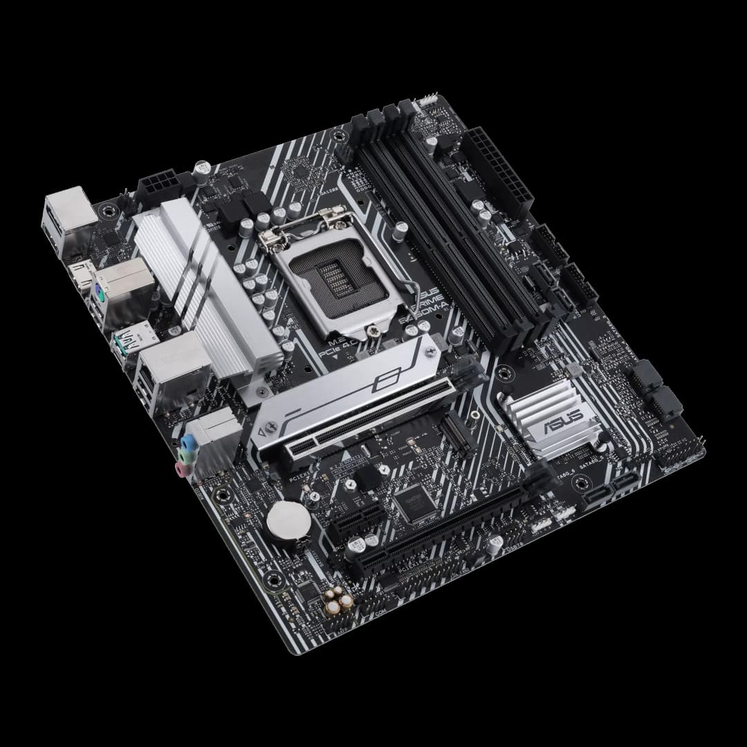ASUS PRIME B560M-A Motherboard Socket LGA1200 CPU DDR4 5000 (OC) Memory Chipset B560 mATX Mainboard - 5