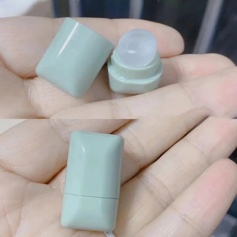 فرشاة شفاه سيليكون صغيرة محمولة على شكل كارتون، فرشاة كونسيلر بزاوية على شكل دب لطيف، فرش مكياج للشفاه والكونسيلر - 6