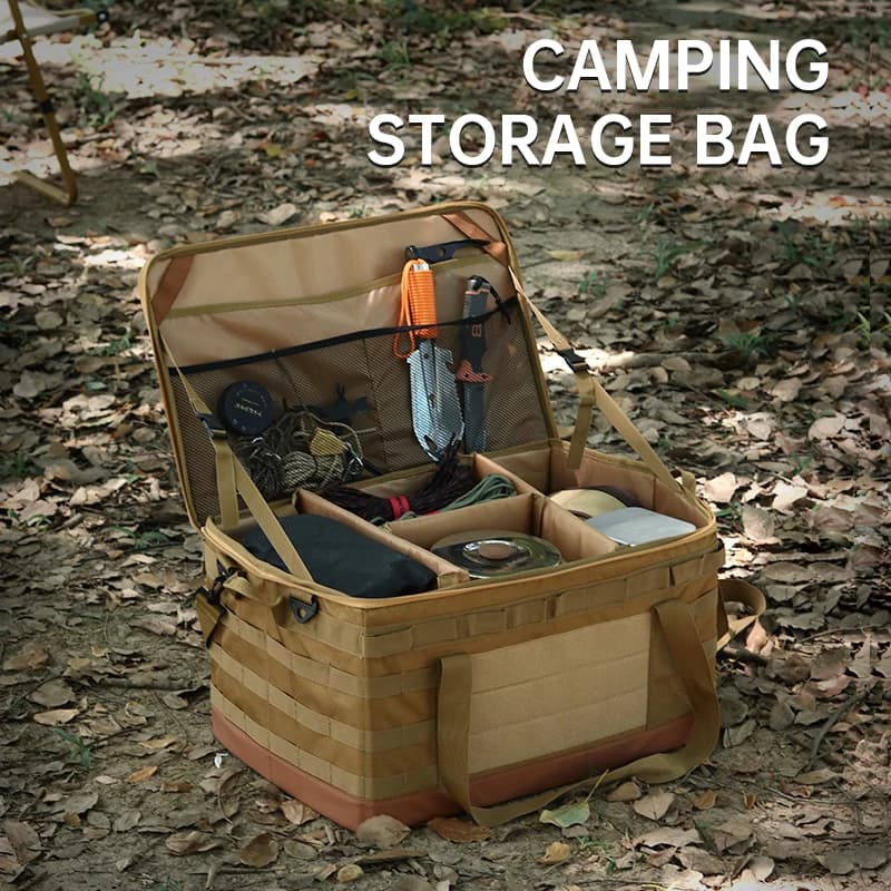 30 45 60L Outdoor Storage Bag Large Capacity Camping Equipment Multi-purpose Gas Tank Anti-collision Kit Cookware Picnic Bag - 3