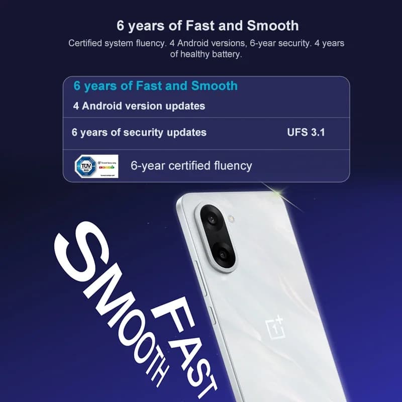 OnePlus Nord CE 5 Global Version Smartphone 7100mAh Battery MediaTek Dimensity 8350 Apex 50MP Sony LYT-600 Camera - 6